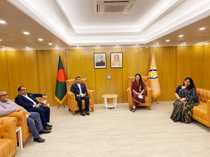 Meeting with the apex trade body, Federation of Bangladesh Chambers of Commerce and Industry (FBCCI)