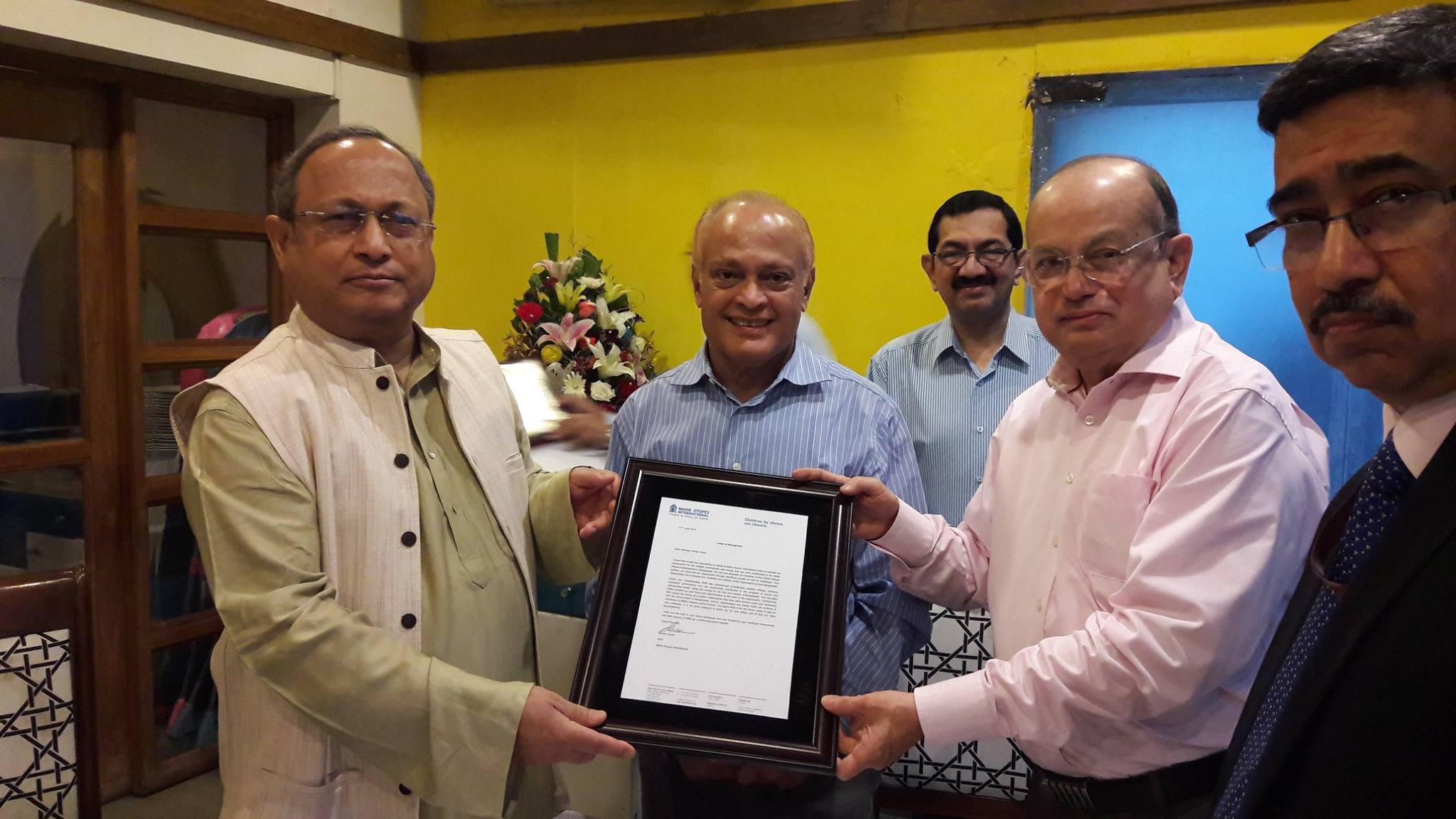 Retirement of Barrister Akhtar Imam as Chairman of Marie Stopes Bangladesh